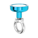 Effetool 25mm 22kg Neodymium Recovery Magnet Metal Detector Circular Eyebolt Magnet Red/Yellow/Blue