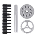 Precision Screwdriver Kit Multitool 10 in 1 Screwdriver Set with 10Pcs Screw Bits Spinner Drive Repair Tool for Watch Eyeglasses Electronic