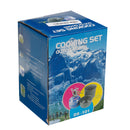 Portable Outdoor Camping Tableware Cookware Folding Stove Cooking Bowl Pot Fork Picnic Set