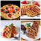 Heart Love Shape Silicone Waffle Mold Mould Cake Baking Mold