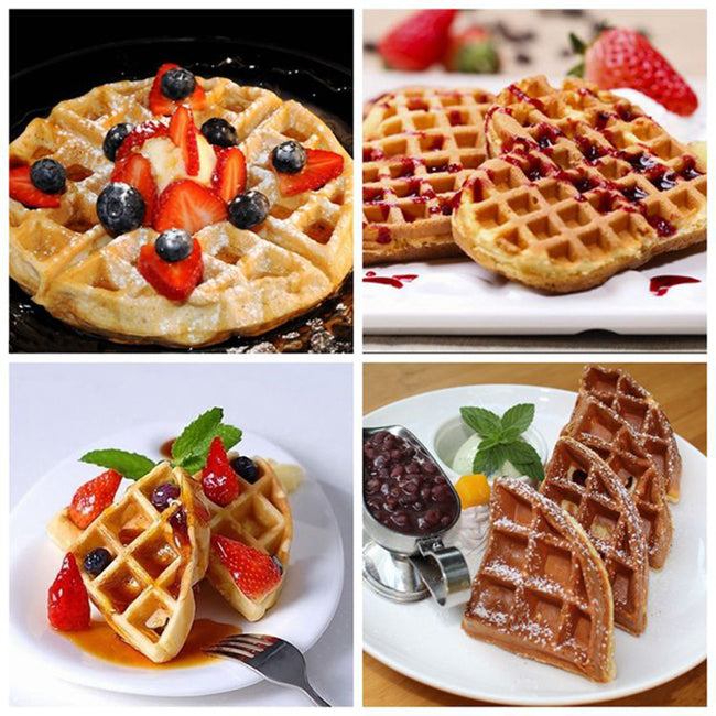 Heart Love Shape Silicone Waffle Mold Mould Cake Baking Mold