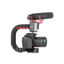 Ulanzi U-Grip Pro Triple Shoe Mount Video Camera Stabilizer Handle Video Grip