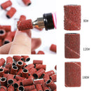 300pcs D7.7mm 80 120 180 Grit Sanding Band Machine Replacement Drum Sandpapers Sanding Kit