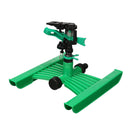 H Base Plastic Auto Rotating Lawn Sprinkler Garden Lawn Plant Grass Watering Tool