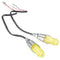3W Bulb Universal Motorcycle Bike LED Light Turn Signals Blue/Yellow