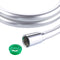 1.5m 1/2" PVC Handheld Shower Head Hose Thickened Flexible Extension Pipe 360 Rotatable Connector