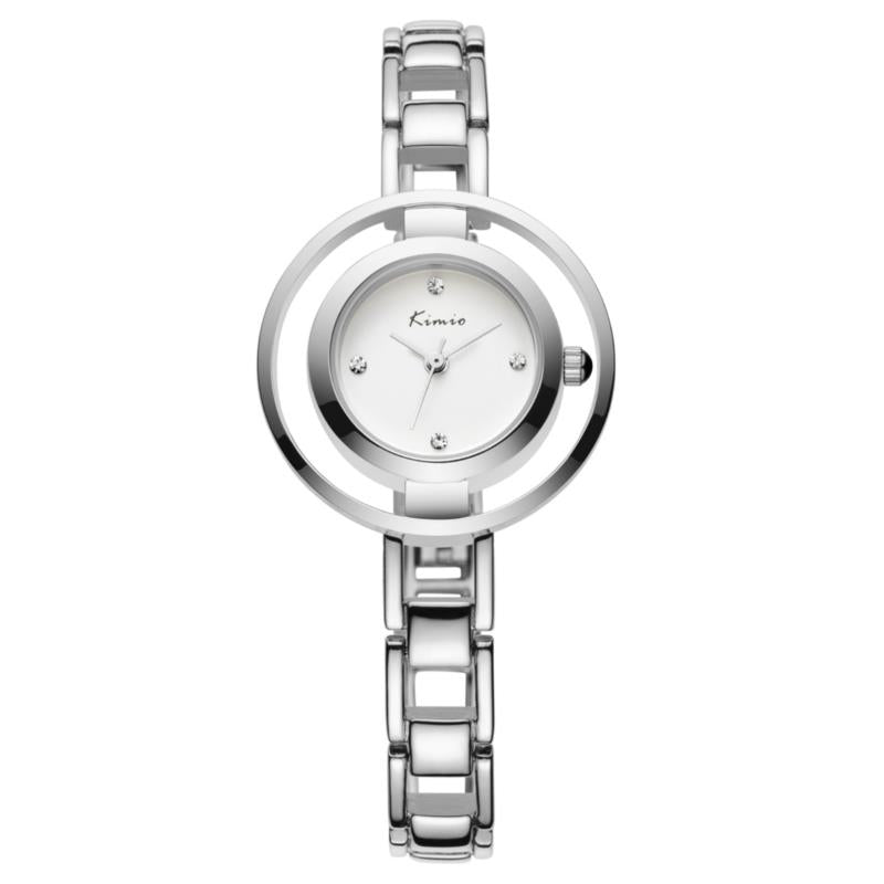 KIMIO KW6100S Fashion Women Quartz Watch Simple Ladies Dress Watch