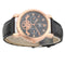 ZUIMEIER Fashionable Urban Men Gold Dial Analog Watch