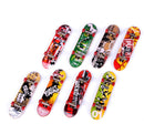 Random Color Graffiti Finger Skateboard Mini Suit With Tools Toys For Kids Children Gift