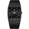 WWOOR 8831 Square Dial Luminous Display Men Wrist Watch Mesh Steel Calendar Quartz Watch