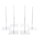 6pcs Donut Wall Storage Stand Acrylic Candy Sweet Party Doughnut Holder Display Box