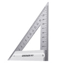 Drillpro 120/180mm Metric Triangle Angle Ruler Stainless Steel Woodworking Square Layout Tool