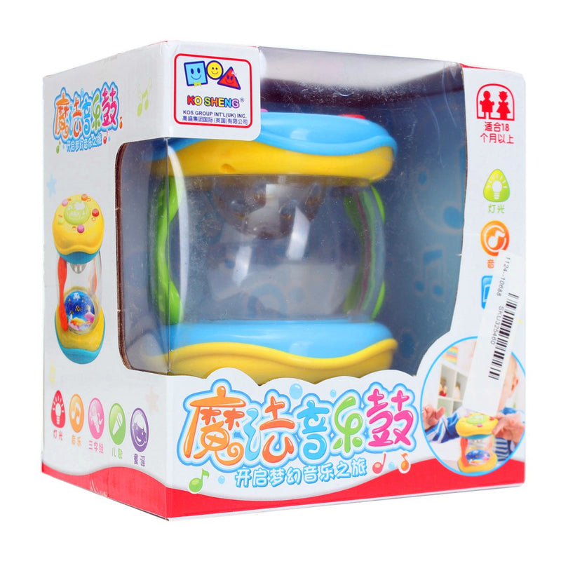 Children Kid Baby Electrical Drum Songs Early Educational Development Toy Colorful Lights Musical Instrumental