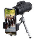 IPRee 40X60 Monocular Optical HD Lens Telescope + Tripod + Mobile Phone Clip