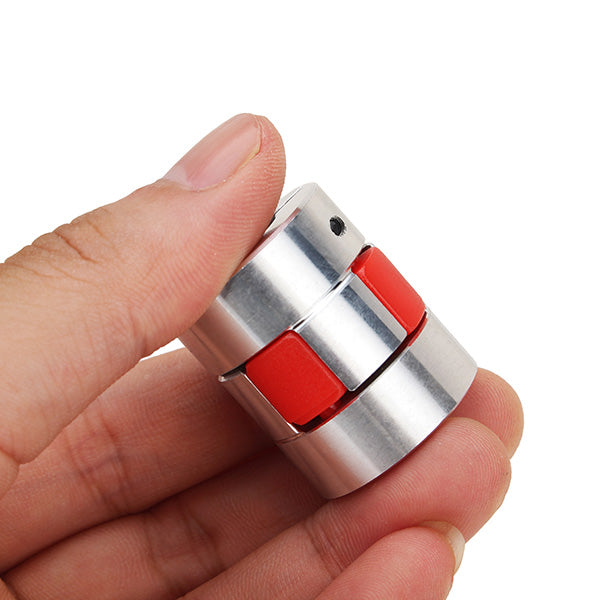 12mmx12mm Aluminum Flexible Spider Shaft Coupling OD25mm x L30mm CNC Stepper Motor Coupler Connector
