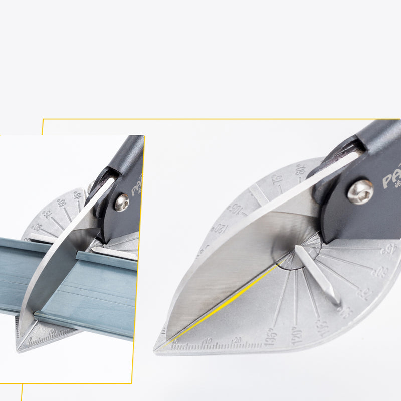 Paron JX-1802 Universal Angle Cutter 45-135 Degree Adjustable Mitre Shear Wire Duct Scissor Tool