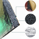 12Pcs 5mm Car Firewall Sound Deadener Heat Insulation  Cotton Deadening Material Mat Pad