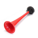 5pcs 178DB 12V Compressor Air Horn Kit Red Trumpets Dukes Car Truck