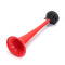 5pcs 178DB 12V Compressor Air Horn Kit Red Trumpets Dukes Car Truck