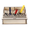 Wooden Pigment Paint Bottles Rack Organizer Epoxy Tool Storage Model Box