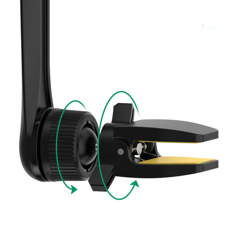 Floveme Powerful Clip 360 Degree Rotation Car Stand Air Vent Holder for Samsung Mobile Phone