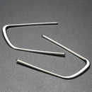 2Pcs/Set for Peugeot 2014 15 408 508 Car Steering Wheel Cover Moulding Trim Strip New