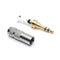 3.5mm Stereo 3 Pole Headphone Audio Male Plug Solders Connector