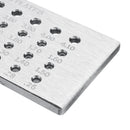 Tungsten Carbide Steel Drawplates 52 Round Holes Wiring Draw Plate Making Tools Jewelry