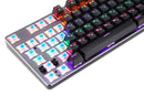 Motospeed K73 104 Keys Wired Mixed Light Mechanical Keyboard with RGB Custom Light for Desktop Laptop