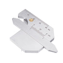 Machifit HJC40B Weld Inspestion Ruler Welding Gauge Weld Bead Height Welding Seam Gap Ruler Gage