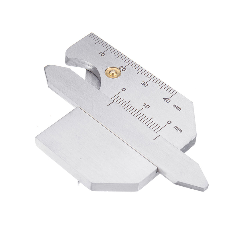 Machifit HJC40B Weld Inspestion Ruler Welding Gauge Weld Bead Height Welding Seam Gap Ruler Gage
