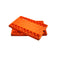 Rubber Car Snow Tires Grip Tracks Foldable Skid Plate Chain Universal Orange