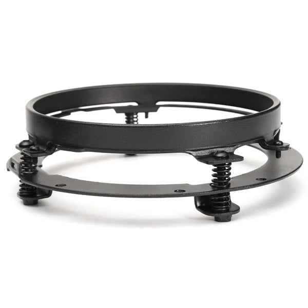 7 Inch Round LED Motorcycle Headlight Mounting Bracket Black For Harley Davidson