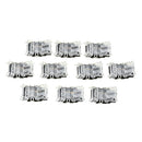 5M Extension Cable Wire + 10PCS 2Pin 8mm Wire Connector for 5050 3528 Single Color LED Strip Light