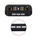 External Solar Voice Tire Pressure Monitoring System USB Pressure Detector Monitor Built-in Sensor