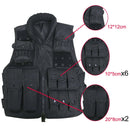Multifunctional Outdoor Fishing Vest Tactical Multi Pocket Vest Hunting Camping And Hiking