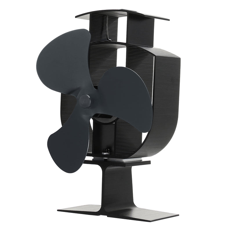 Thermal Power Fan 3-Blade Heat Powered Stove Fan for Wood/Log Burner/Fireplace Eco Friendly