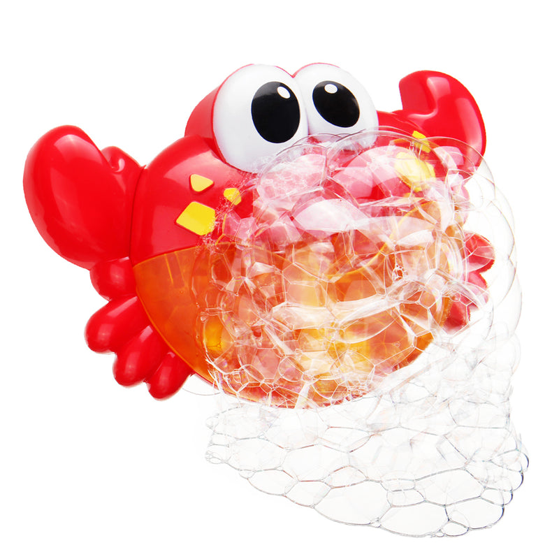 24 Music Baby Tub Crab Automatic Bubble Blower Bubble Maker Machine Song Bath Toy Gift