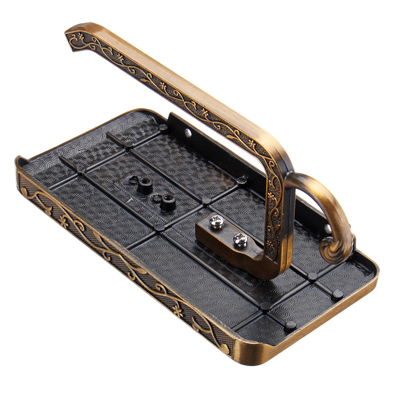 AU Wall Mounted Toilet Roll Tissue Paper Shelf Holder Stand Phone Shelf Bathroom Paper Hold