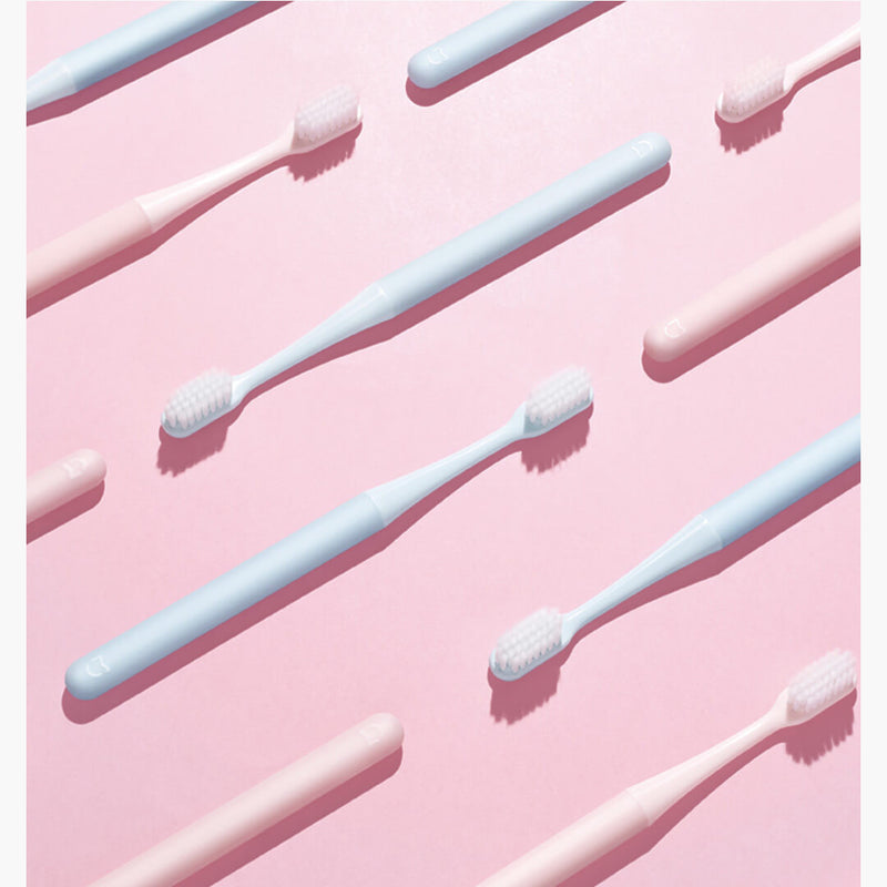 Xiaomi Mijia 10PCS Toothbrush Pink & Blue Manual Ultra Fine Soft Hair Deep Cleaning Tartar Removal Tooth Brush