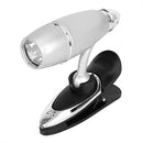 4.5W Mini Adjustable Clip-on Portable  LED Bullet Book Reading Night Light Table Lamp DC4.5V