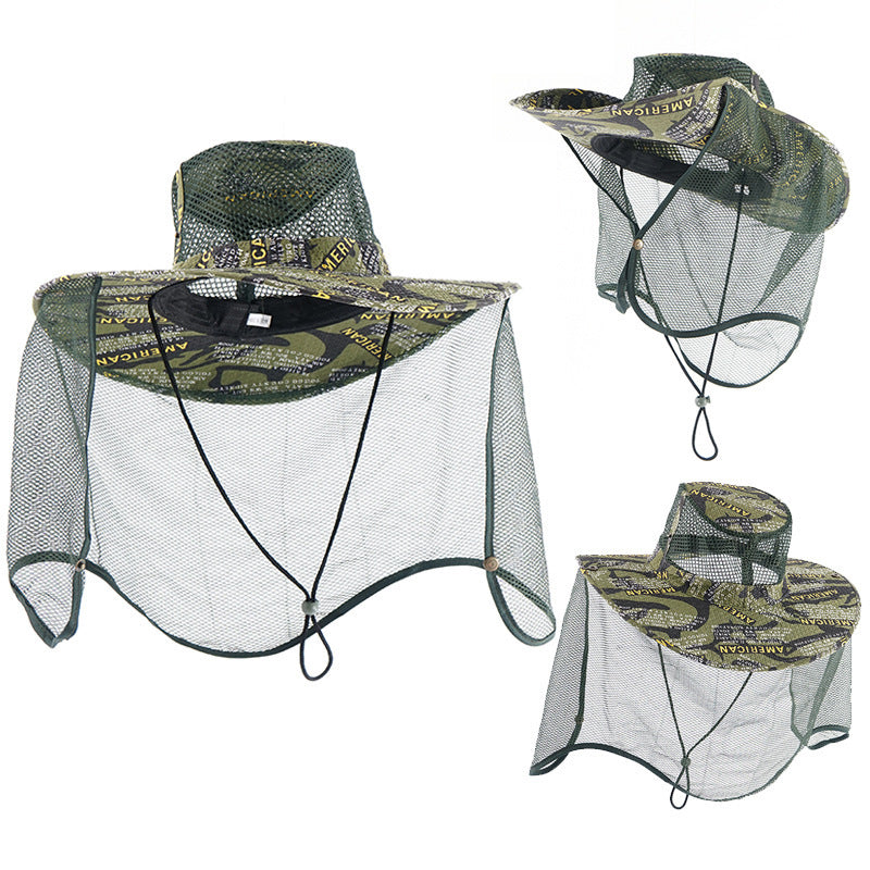 Naturehike Anti-Mosquitoes Hat Insect Bee Head Protector Cap Camping Fishing Fishermen Hat