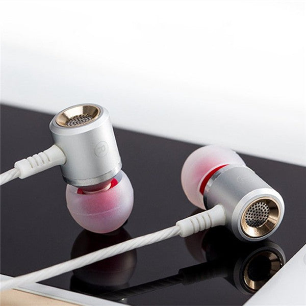 Langsdom M400 Metal Heavy Bass In-ear Earphone Headphone with Mic for Xiaomi Huawei Samsung Note8 S8
