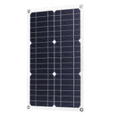 50W 18V Mono Solar Panel Dual USB 12V/5V DC Monocrystalline Flexible Solar Charger For Car RV Boat Battery Charger Waterproof