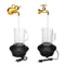 LED Magic Faucet Mug Color Nightlight Water Floating Fountain Faucet Tap Light