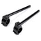 Pair 7/8"41mm Motorcycle Clip-on Bar Tube Handlebars CNC For Yamaha/Honda/GSXR