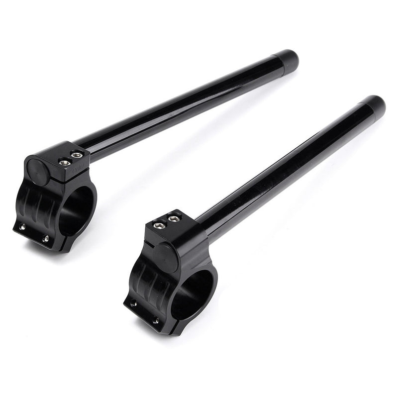Pair 7/8"41mm Motorcycle Clip-on Bar Tube Handlebars CNC For Yamaha/Honda/GSXR