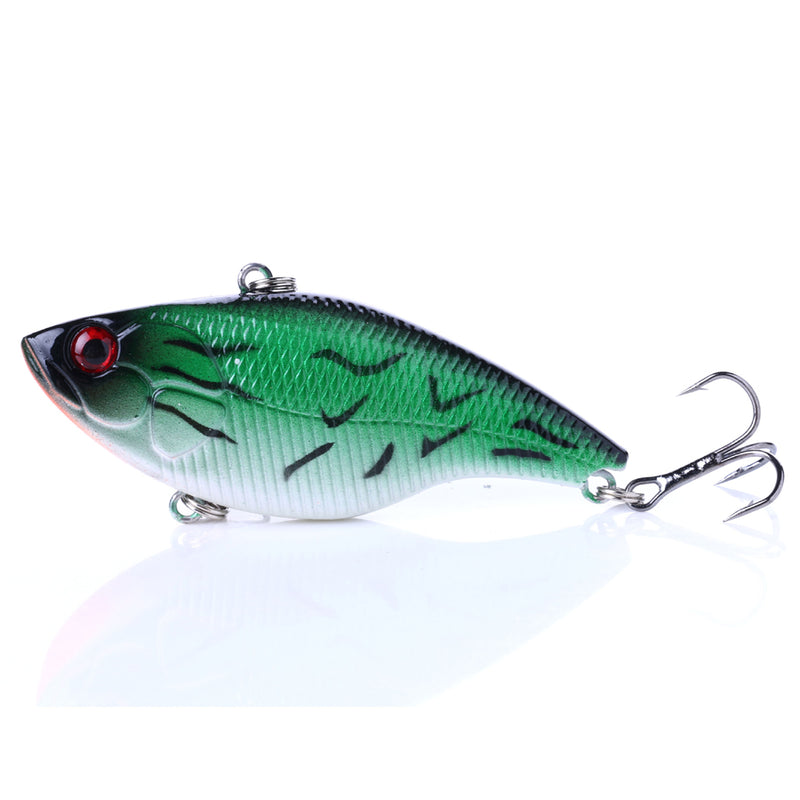 ZANLURE 10pcs/set 7.5cm 18g Plastic Jigs Wobblers Baits VIB Fishing Lure Artificial Hard Baits