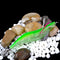 ZANLURE 1pc 3.5cm 21g 3D Eyes Luminous Electronic Wood Shrimp Lure Cuttlefish Jigs Fishing Lure