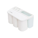 Magnetic Plastic Toothbrush Holder Storage Rack Shelf Nailing Free Bathroom Storage Baskets